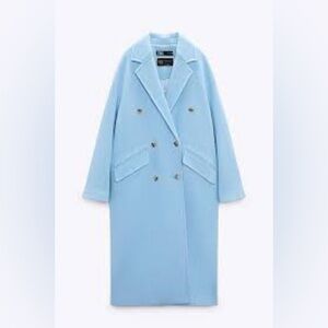 Zara women limited edition new with tags Manteco over size wool coat